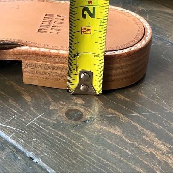 stuart weitzman Sandals 8.5 Thong Summer Slip-on Casual Women’s beaded - Picture 10 of 10